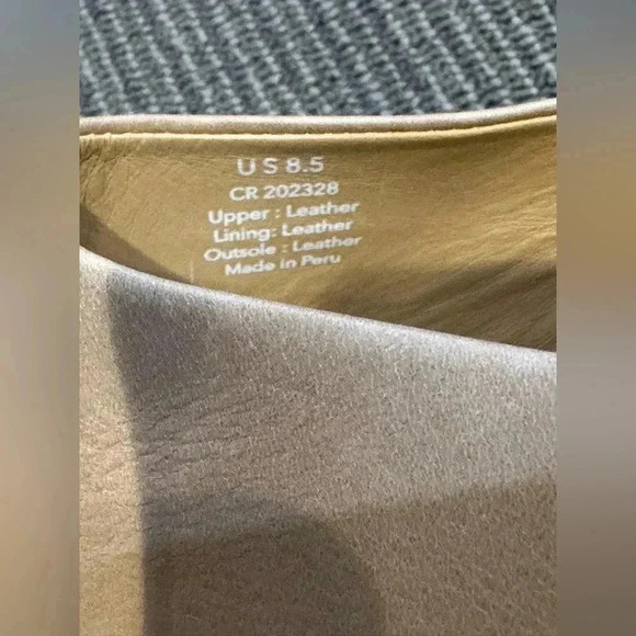 NEW | Nisolo Almond All-Day Waterproof Block Heeled Leather Mule Women’s 8.5 - Picture 11 of 16